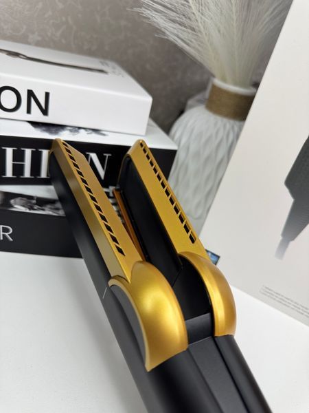 Выпрямитель для волос HT01 Airstrait Strawberry Onyx Black/Gold Цвет: Чёрно-золотой Id_005 фото
