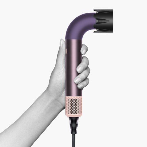 Фен для волос HD18 Supersonic R Professional Hair Dryer Curly+Coily - Jasper Plum Id_056 фото