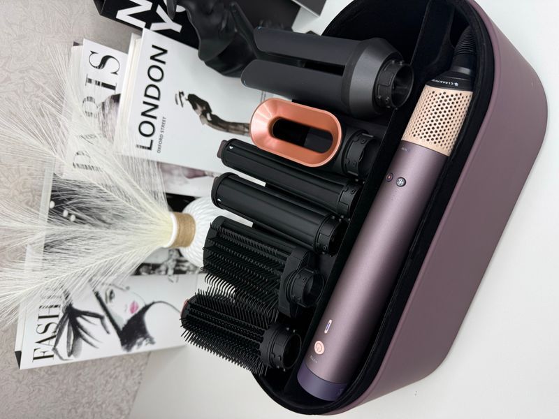 Мультистайлер Airwrap HS09 Coanda 2x з Кейсом Multi-styler & Dryer Jasper Plum  Id_028 фото