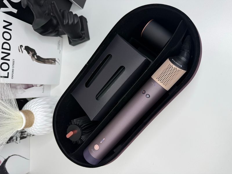 Мультистайлер Airwrap HS09 Coanda 2x з Кейсом Multi-styler & Dryer Jasper Plum  Id_028 фото