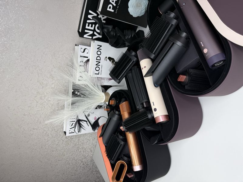Мультистайлер Airwrap HS09 Coanda 2x з Кейсом Multi-styler & Dryer Jasper Plum  Id_028 фото