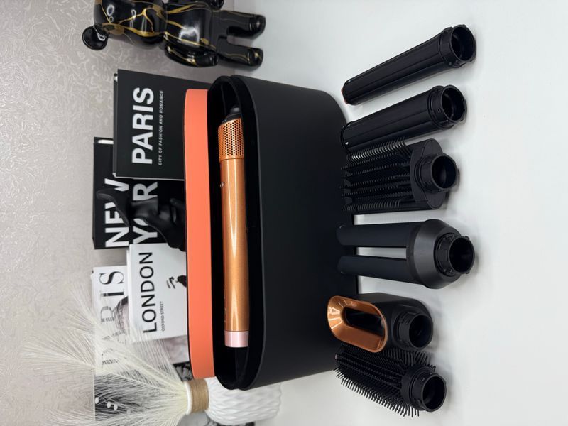 Мультистайлер Airwrap HS09 Coanda 2x з Кейсом Multi-styler & Dryer Limited Edition Amber Silk  Id_029 фото