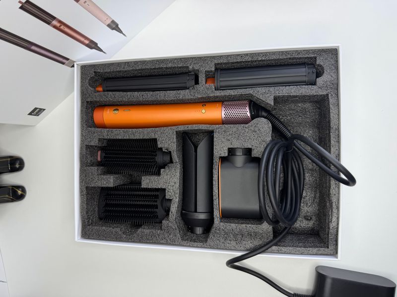 Мультистайлер Airwrap HS09 Coanda 2x Multi-styler & Dryer Limited Edition Ceramic Apricot/Topaz Id_030_2 фото