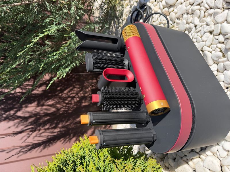 Мультистайлер Airwrap HS09 Coanda 2x с Кейсом Multi-styler & Dryer Red Velvet Id_030_3 фото